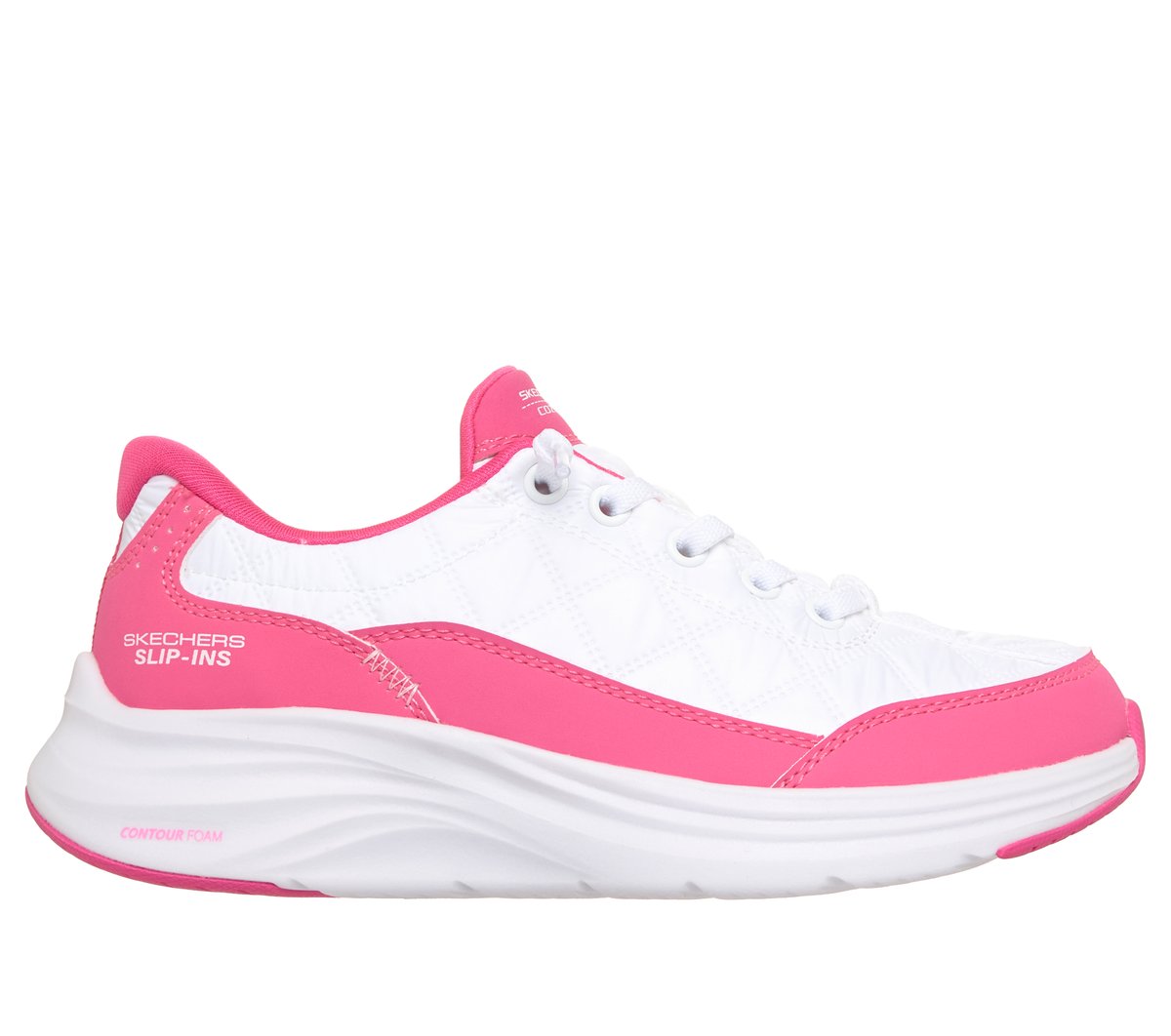 WHITE / HOT PINK,2.0