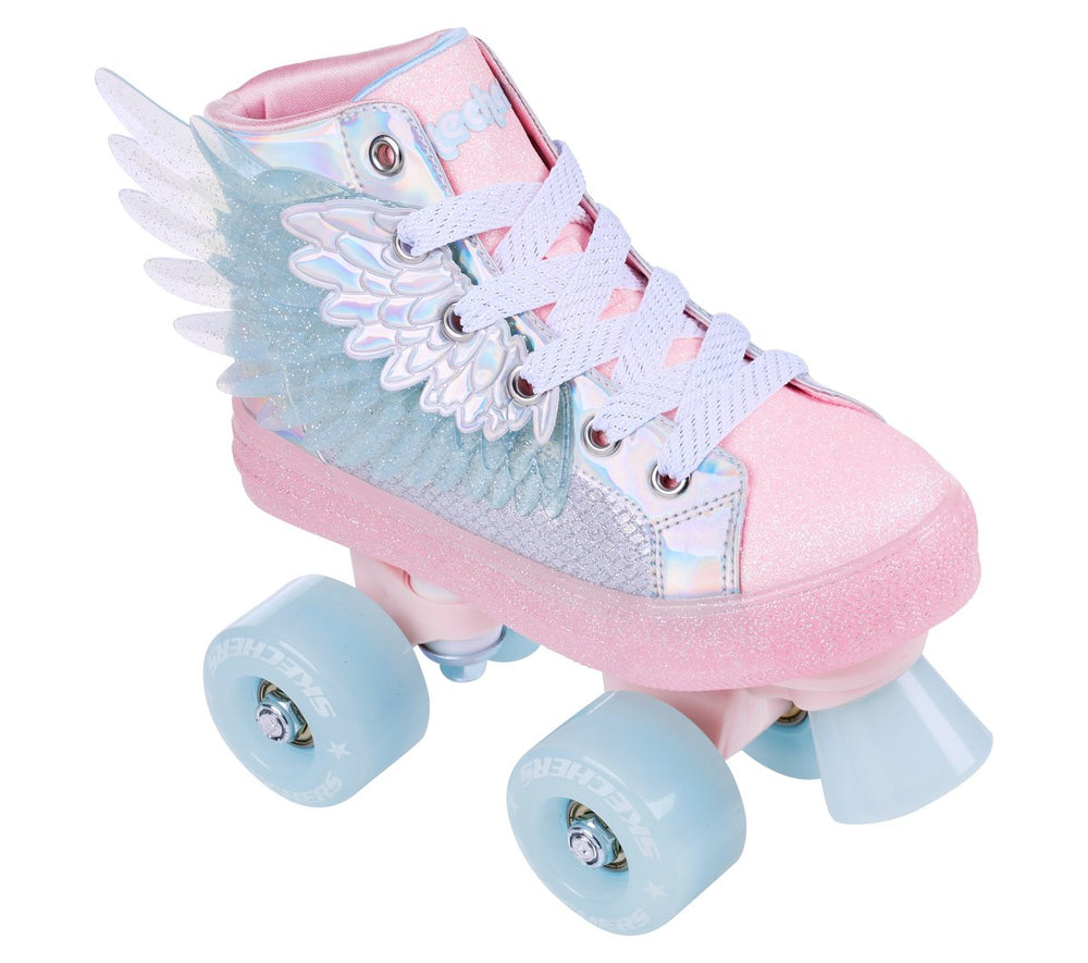 Skechers Twinkle Toes: Shuffle 4 Wheeler - Unicorn Soaring