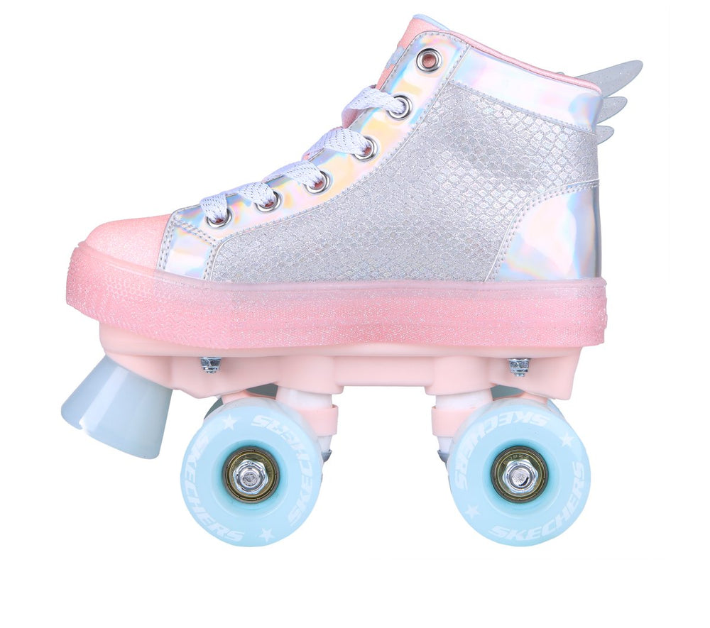 Skechers Twinkle Toes: Shuffle 4 Wheeler - Unicorn Soaring