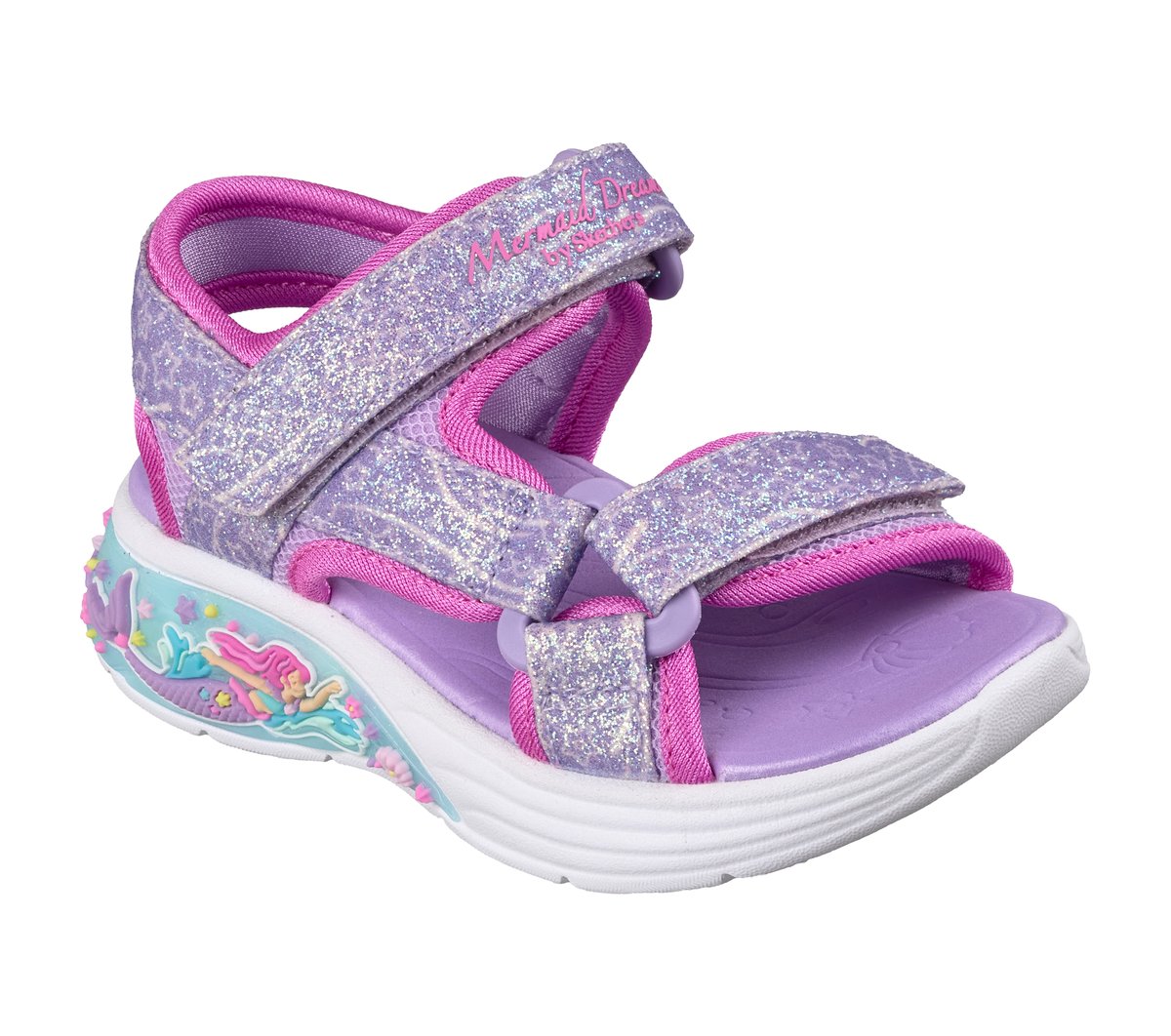 Skechers S-Lights: Mermaid Dreams Sandal - Marina Bliss