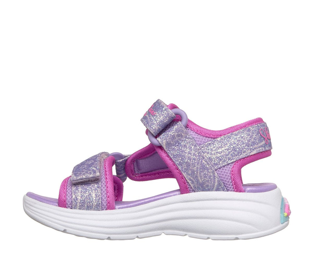 Skechers S-Lights: Mermaid Dreams Sandal - Marina Bliss