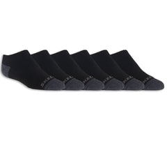 Skechers 6 Pack Boys' No Show Socks